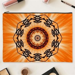 Abstract-kaleidoscope-colorful Cosmetic Bag (xxxl) by Bedest