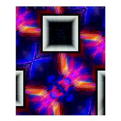 Box-abstract-frame-square Shower Curtain 60  X 72  (medium) 