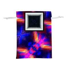 Box-abstract-frame-square Lightweight Drawstring Pouch (m) by Bedest