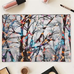 Forest-abstract-artwork-colorful Cosmetic Bag (xxl) by Bedest