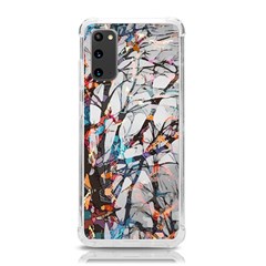 Forest-abstract-artwork-colorful Samsung Galaxy S20 6 2 Inch Tpu Uv Case by Bedest