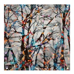 Forest-abstract-artwork-colorful Banner And Sign 4  X 4  by Bedest