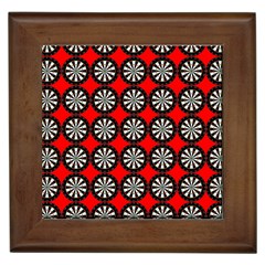 Darts-dart-board-board-target-game Framed Tile