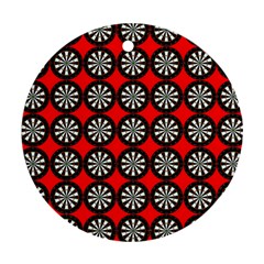 Darts-dart-board-board-target-game Ornament (round) by Bedest