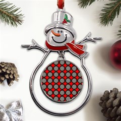 Darts-dart-board-board-target-game Metal Snowman Ornament by Bedest