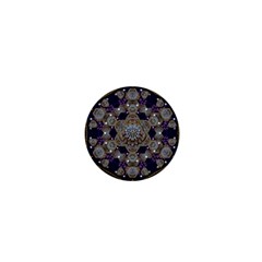 Flowers Of Diamonds In Harmony And Structures Of Love 1  Mini Buttons by pepitasart