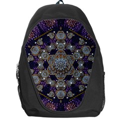 Flowers Of Diamonds In Harmony And Structures Of Love Backpack Bag by pepitasart