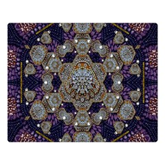 Flowers Of Diamonds In Harmony And Structures Of Love Premium Plush Fleece Blanket (large) by pepitasart