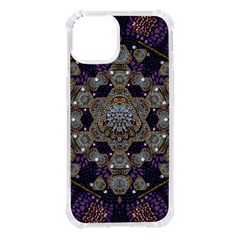 Flowers Of Diamonds In Harmony And Structures Of Love Iphone 14 Tpu Uv Print Case by pepitasart