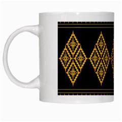 Abstract-batik Klasikjpg White Mug by nateshop