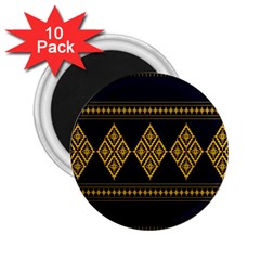 Abstract-batik Klasikjpg 2 25  Magnets (10 Pack)  by nateshop