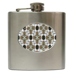 Background-baitik Hip Flask (6 Oz) by nateshop