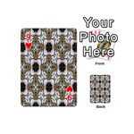 Background-baitik Playing Cards 54 Designs (Mini) Front - Heart9