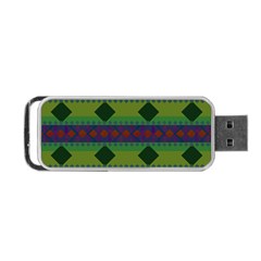 Background-batik 01 Portable Usb Flash (two Sides) by nateshop