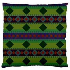 Background-batik 01 Standard Premium Plush Fleece Cushion Case (two Sides) by nateshop