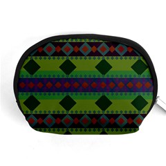 Background-batik 01 Accessory Pouch (medium) by nateshop