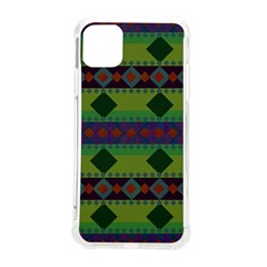 Background-batik 01 Iphone 11 Pro Max 6 5 Inch Tpu Uv Print Case by nateshop