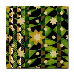 Background-batik 02 Tile Coaster by nateshop