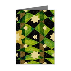 Background-batik 02 Mini Greeting Card by nateshop