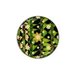 Background-batik 02 Hat Clip Ball Marker (10 pack) Front