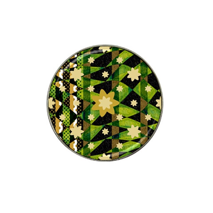 Background-batik 02 Hat Clip Ball Marker (10 pack)