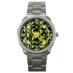 Background-batik 02 Sport Metal Watch