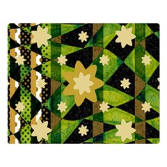 Background-batik 02 Premium Plush Fleece Blanket (large) by nateshop