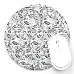 Batik Klasik In Indonesia Round Mousepad by nateshop