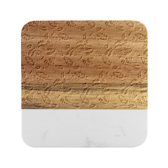 Batik Klasik In Indonesia Marble Wood Coaster (square) by nateshop