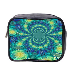 Fractal Mini Toiletries Bag (two Sides) by nateshop