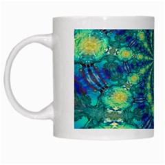 Fractal White Mug by nateshop