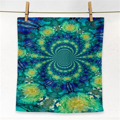 Fractal Face Towel by nateshop