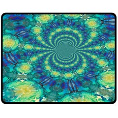 Fractal Fleece Blanket (medium) by nateshop