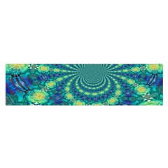 Fractal Oblong Satin Scarf (16  X 60 ) by nateshop