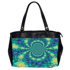 Fractal Oversize Office Handbag (2 Sides) by nateshop