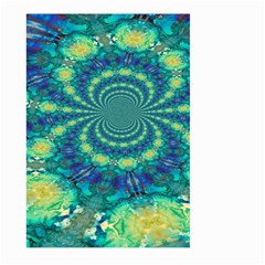 Fractal Large Garden Flag (two Sides) by nateshop