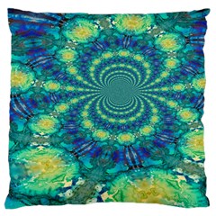 Fractal Large Cushion Case (two Sides) by nateshop