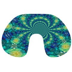 Fractal Travel Neck Pillow by nateshop