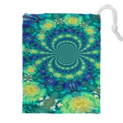 Fractal Drawstring Pouch (5xl) by nateshop