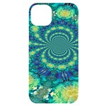 Fractal iPhone 14 Plus Black UV Print Case Front