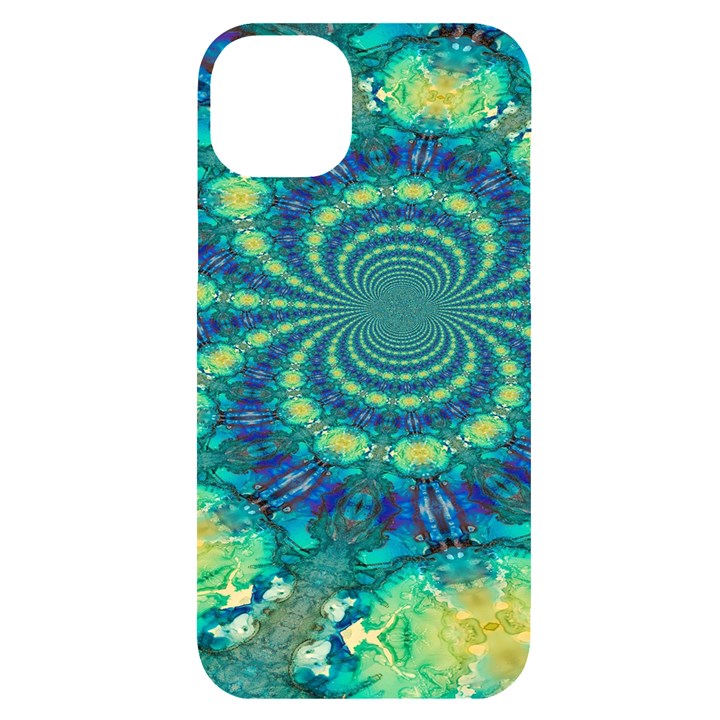 Fractal iPhone 14 Plus Black UV Print Case