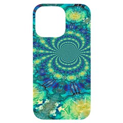 Fractal Iphone 14 Pro Max Black Uv Print Case by nateshop