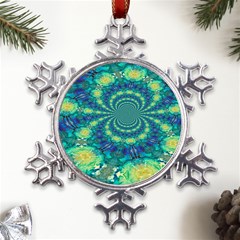 Fractal Metal Large Snowflake Ornament