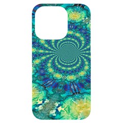 Fractal Iphone 14 Pro Black Uv Print Case by nateshop