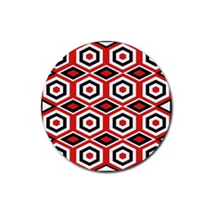 Motif-20 Rubber Coaster (Round)