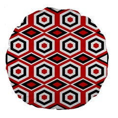 Motif-20 Large 18  Premium Flano Round Cushions