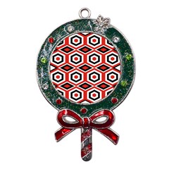 Motif-20 Metal X mas Lollipop With Crystal Ornament by nateshop