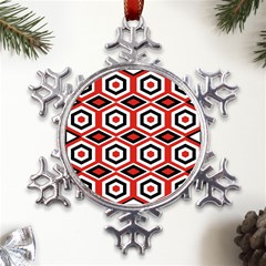 Motif-20 Metal Large Snowflake Ornament by nateshop