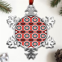 Motif-20 Metal Small Snowflake Ornament by nateshop