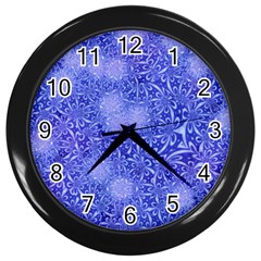 Retro-01 Wall Clock (black) by nateshop